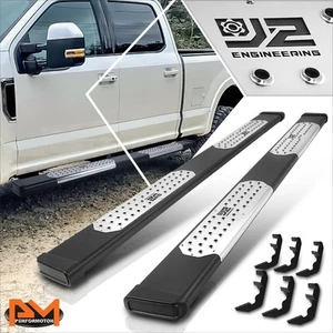 J2 6.5" Side Step Bar Running Boards for 15-24 Ford F150/F250 F350 SD Crew Cab - Picture 1 of 9