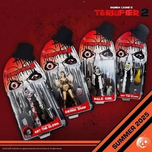 -=] TRICK OR TREAT - Terrifier 2 Action Figure set di 4 [=- - Imagen 1 de 6