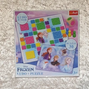 Disney's Frozen Ludo + Puzzle (30 Teile) von Trefl *Neu* - Bild 1 von 3