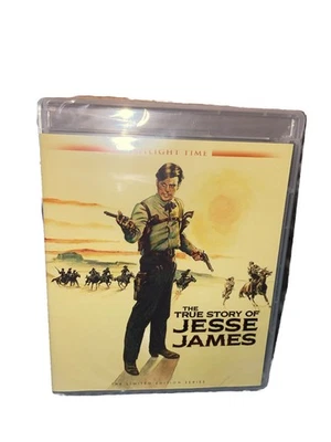 THE TRUE STORY OF JESSE JAMES (1957) (Blu-Ray) TWILIGHT TIME: ROBERT WAGNER NEW! - Image 1 of 2