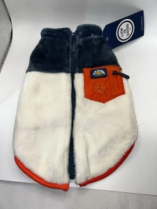 Chaqueta polar Life Is Good para perro pequeño, rojo blanco y azul - Imagen 1 de 7