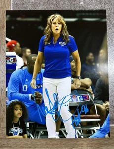 Nancy Lieberman Signed 8x10 Photo Big 3 Coach Pic WNBA HOF 1996 Lady Magic Proof - Picture 1 of 3