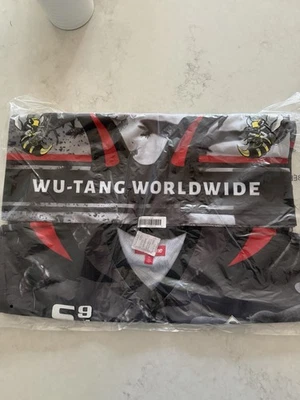 Size XL FW25 Supreme Wu-Tang Clan Hockey Jersey Longsleeve Black Triumph IN HAND - Image 1 of 4