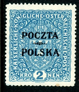 Poland 2 Kr Blue Scott #52 Mint M628 - Picture 1 of 6