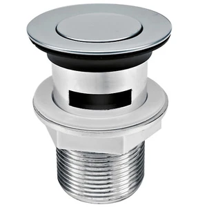 Ablaufgarnitur Abfluss Ablaufventil Pop Up Waschbecken Stöpsel Waschtisch Siphon - Bild 1 von 5