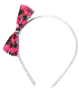 Sorpresa Argento con Glitter Fascia con Fiocco - Foto 1 di 2