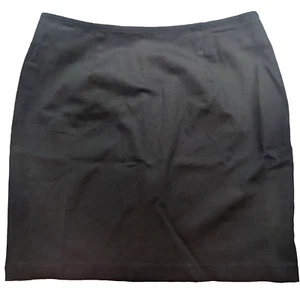 Casual Corner Collectibles Skirt Sz 14 Black Pleated Capsule Minimalist Classic - Picture 1 of 6