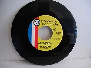 Leo Leblanc, Boil Them Cabbage Down/ Roll Steel Roll, Mosrite M 240, 1966, Promo - Picture 1 of 4