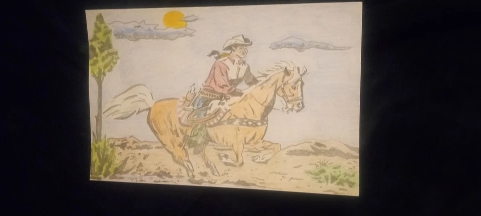 Dibujo Roy Rogers & Trigger  Foto 1 de 1