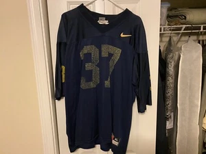 Vintage 90’s Nike Michigan Wolverines Home Football Game Jersey Woodson Brady - Picture 1 of 5