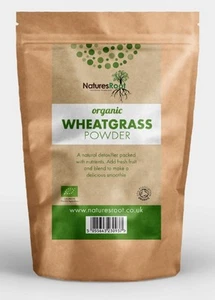 Polvo de pasto de trigo orgánico Natures Root - 125 g | 250 g | 500 g | 1 kg - Imagen 1 de 6