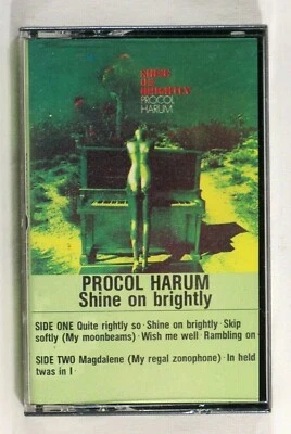 PROCOL HARUM ‎– Shine On Brightly 1979 (?) issue EU cassette SEALED - Image 1 of 3