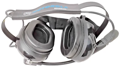 OEM Motorola BDN6645A Noise Canceling Heavy Duty Headset EX500 EX600 XLS Radios - Image 1 of 4