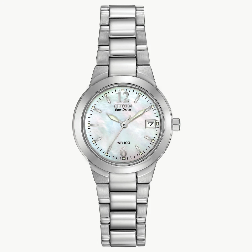 Citizen Eco-Drive Chandler Mother of Pearl Women's Watch - EW1670-59D