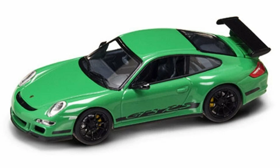 Porsche 911 997 GT3 Rs Green Black Stripes Signature 43204 1/43 Lucky Die Cast - Image 1 of 1