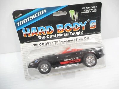 TootsieToy Hard Body Die-Cast 1986 Corvette Roadster 1:43 Scale - Image 1 of 3