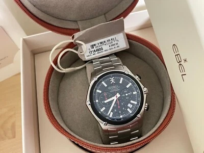 EBEL Discovery 1216460g Swiss Made Sapphire Crystal Automatic Chronograph Watch - Image 1 of 4