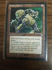 Soldevi Golem MP Ice Age ICE MTG * RESERVED LIST *