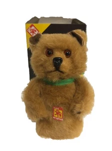 Vintage CARL Original Wind-Up Toy Bear Spinning West Germany with Package Box - Picture 1 of 8