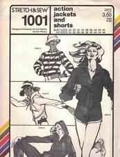 Stretch & Sew Pattern #1001  Sizes:28-44Bust,30-46Hip, Uncut with Inst, Free S&H