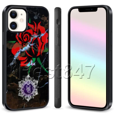 Funda de teléfono Galaxy Zodiac Escorpio Rose Stone para iPhone 13/14 Pro Max cubierta Foto 1 de 4