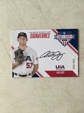 2020 stars and stripes baseball auto ASA LACY /499 NMMT