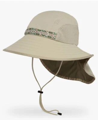 NWOT  Sunday Afternoons Cream/Sand Adventure Hat UPF 50+ Adjustable Size  S/M - Image 1 of 4