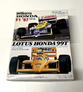 F1 Modellbausätze - 1/43 Williams FW 11B + Lotus Camel 99T Honda - Aoshima (1987) - Bild 1 von 9