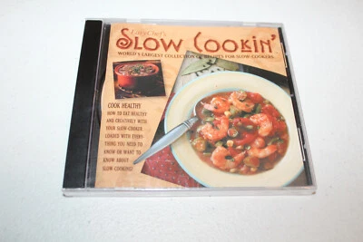 Easy Chef's Slow Cookin' For Slow Cookers (NEW SEALED PC CD Rom, 2005) - Image 1 of 2