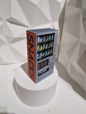 1/12 Scale Snack Drink Food Vending Machine Miniature Doll Diorama - Image 1 of 4