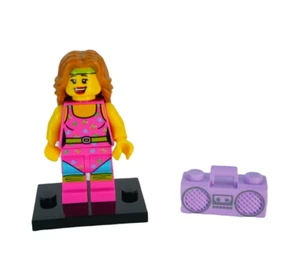 Lego Minifigures Fitness Instructor Figure Series 5 Building Block Toys 8805 - Picture 1 of 4