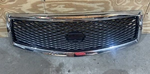 2014-2019 Infiniti Q70 Q70L Front Bumper Upper Grille W/O EMBLEM 623104AM0B OEM - Picture 1 of 13