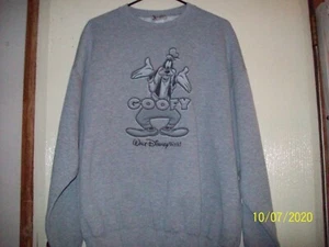 Disney Goofy Sweatshirt, Sz. XL, Grey, W/M - Picture 1 of 3