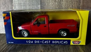 MOTOR MAX 1992 CHEVROLET C-1500 454SS PICKUP TRUCK OBS (RED) 1/24 DIECAST NEW - Picture 1 of 7