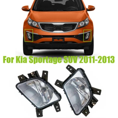 Par de luces antiniebla delanteras izquierda y derecha para Kia Sportage SUV 2011-2013 Foto 1 de 4
