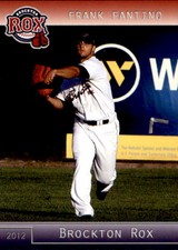 2012 Brockton Rox Grandstand #10 Frank Fantino Nanuet New York NY Baseball Card