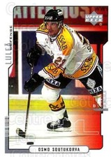 2000-01 Swedish Upper Deck #123 Osmo Soutukorva
