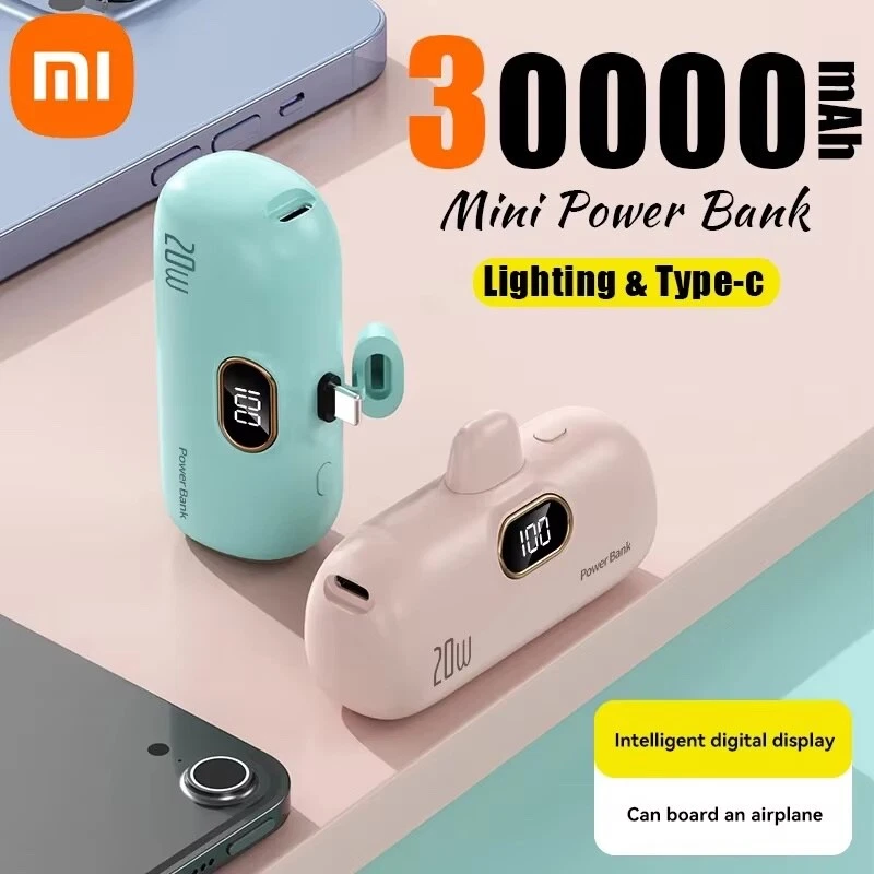 Banco de alimentación portátil de carga rápida Xiaomi Power Bank 3 30000mAh PB3018ZM Foto 1 de 4