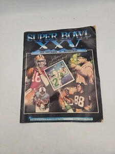 Super Bowl XXV Silver Anniversary New York Giants vs Buffalo Bills St. Pete Time - Picture 1 of 4