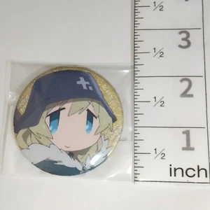 A77597 Girls' Last Tour (Shoujo Shuumatsu Ryokou) Glitter can badge Yuuri - Picture 1 of 3