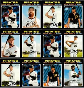 2020 Topps Heritage Pittsburgh Pirates (15) Card Lot - EXCLUSIVE & RARE – ACT... - Picture 1 of 4