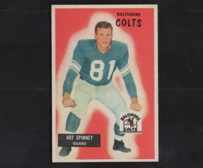 1955 Bowman No 107 Art Spinney NMMT+ - Image 1 of 2