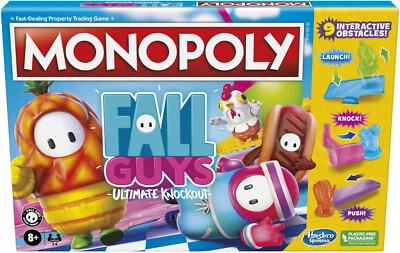 MONOPOLY Fall Guys Ultimate Knockout Edition Board Game for Players Ages 8+ - Image 1 of 4