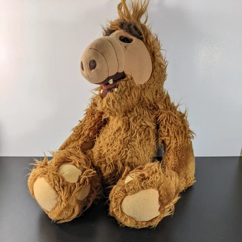 Vintage 1986 ALF 18" Plush Doll Coleco Alien Productions Stuffed Animal Toy Cover