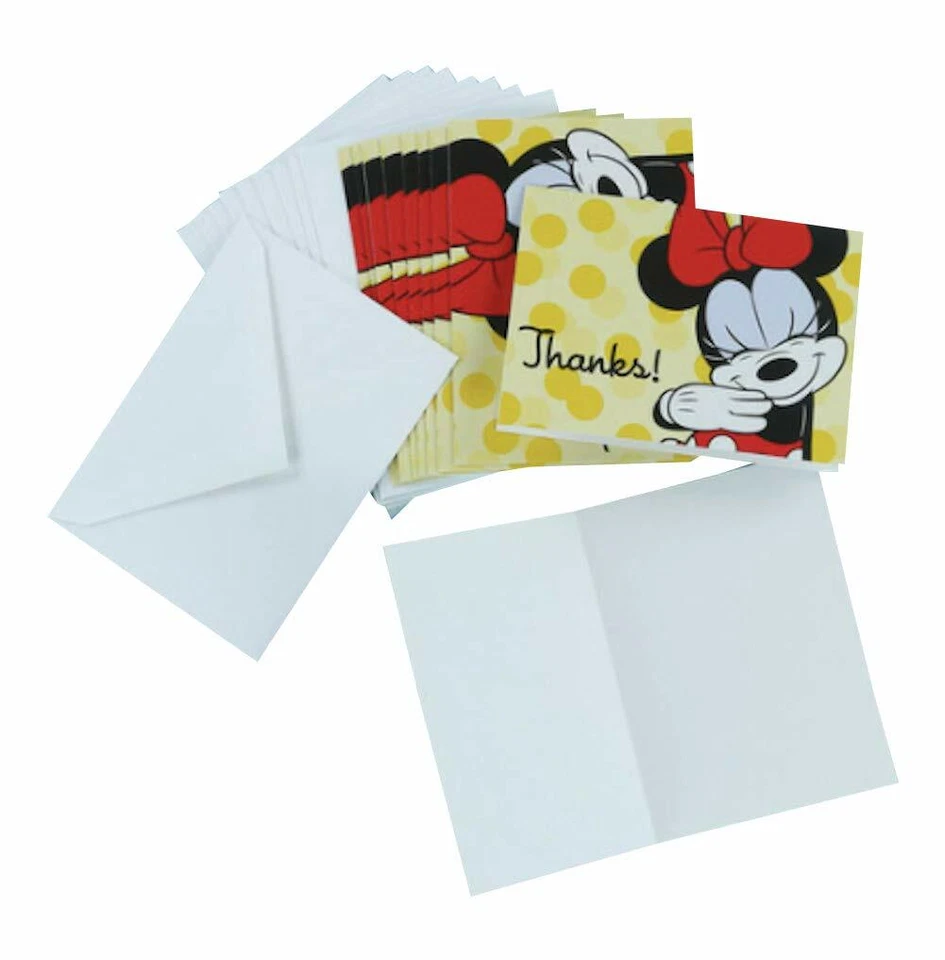 Disney Minnie Mouse 10-Piece Thank You Notes & Envelopes - Image 1 of 1