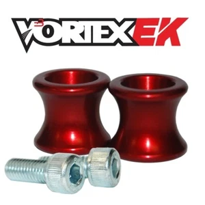 Carretes YZF R1 R6 R3 FZ1 FZ-09 Vortex Racing rojo 6 mm motocicletas Yamaha - Imagen 1 de 1