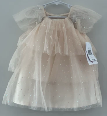 Bonnie Baby Girl Pink/Sequin 2-Piece Dress: Size 18M-NWT - Image 1 of 4