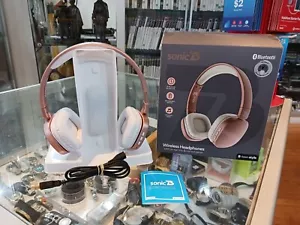 AURICULARES BLUETOOTH INALÁMBRICOS SONICB (SBBTH3-RGD) CON MICRÓFONO EN LA OREJA Y PANEL DE CONTROL - Imagen 1 de 20
