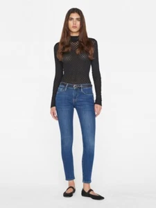 MARCO Denim Le Skinny de Jeanne Mujer Talla 26 tiro medio tobillo lavado mediano - Imagen 1 de 12