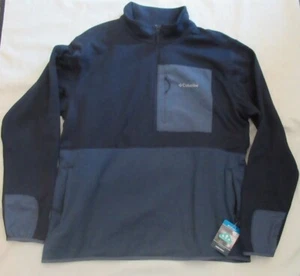 COLUMBIA Men's Half Zip Omni-WICK Pullover Fleece Jacket size XXL - Picture 1 of 3